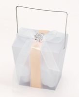 Asian Take Out Boxes, White, Package of 6