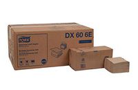 Tork DX606E Universal Xpressnap Café Dispenser Napkin, Interfold, 1-Ply, 8.5" Length x 8.5" Width, Natural, Green Seal Certified (Case of 12 Packs, 500 per Pack, 6,000 Napkins)