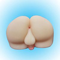 JHHO Gay Sex Toys Big Ass Anus Men 3D Silicone Male Body Realistic Masturbator with Lifelike Tight Anal Torso Entry Toys4 Masturbation Pussy Wash Bag T-Shirt