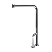 FSS Shower Grab Bars Stainless Steel Floor Handrail Bathroom Safety Handrail Toilet Handle Old Man H-Shaped Fence