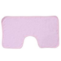 Adult Bib,Clothes Protector Bib with Optional Crumb Catcher Waterproof Reusable and Washable for Adult Senior Elderly(Pink)