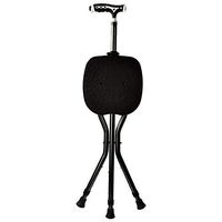 WLIXZ Folding Cane with Light, Lightweight, Adjustable, Foldable Balancing Walking Aid,2 in 1 Healthcare Disability