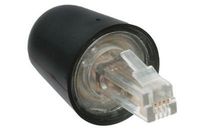 Focuslife Telephone Handset Phone Coil Cord Swivel Twist Top Untangle Detangler - Black