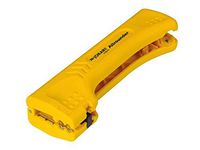 JOKARI 30900 Allrounder Cable Stripper for Multiple Round and Flat Cables, Yellow