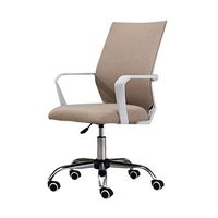 ZLFLD Office Chair Office Swivel Chair Comfortable and Durable not Easy to wash Hands Computer System Office Chair (Color : Khaki)