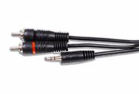 DS18 DS-MP3DUALRCA-6 3.5-Inch MP3 to DUAL RCA 6-Feet Cable