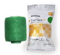 TAPE CAST GRN LF 2"X4YDS 10EA/BX MCK BRAND