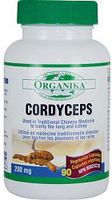 Organika Cordyceps Mushroom Extract, 200mg, 90 Vegetarian Capsules