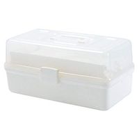 Housewares First Aid Box, Plastic Portable Home Storage Medicine Box Home Emergency Medical Box Medicine Box, Size 43 * 21 * 22 cm