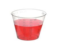 Medicine Cups - Disposable Graduated Medical Grade Plastic Measuring Cups (600)
