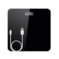 Lfsp Household Electronic Scales, Digital Bathroom Scale, Weight Scale Display Backlight, Thin, Thickness 2.3cm