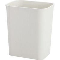 ITEM#790230 Hapco Fire Retardant 8 Quart UL Approved Wastebasket - Plastic - Sandstone