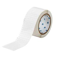 Brady THT-104-729-20 Label, Low-Profile Polyimide, 0.177" H x 0.315" W, White, 20000/Roll (Pack of 20000)