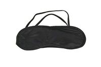 Sleep Eye Mask,Silk Sleep Mask with Adjustable Strap Blindfold Mask(Black)