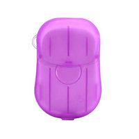 Tpingfe 8 Set Disposable Hand Washing Tablet Travel Carry Toilet Soap Paper 160 Sheet