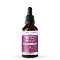 Tribal Recall Alcohol-Free Extract, Tincture, Glycerite Gotu Kola, Eleuthero Siberian Ginseng, Rosemary, Ashwagandha, Lemon Balm, Ginkgo Biloba. Memory Support (2 FL OZ)