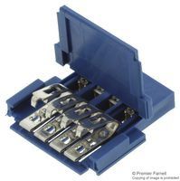 FFC/FPC Board Connector, 2.54 mm, 4 Contacts, Receptacle, Clincher Series, IDC/IDT