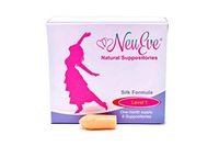 NeuEve® Suppository Silk Formula (Level 1 for Starters) – Hormones Free – for Vaginal Dryness, Painful Sex & Itching – Natural Moisturizer, Lube & Deodorant (Refrigerate Before Use in Hot Weather)