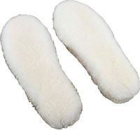Shoeslulu Premium Thick Shearling Insoles with Breathable Anti-Slip Latex Bottom (US Men 8-8.5 / EU 41, Thick Shearling