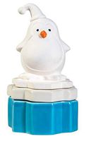 Ellia Elements Penguin Porcelain Aroma Diffuser, Essential Oil Diffuser with 15ml of Snow Globe Oil, NO Electricity OR Water Required