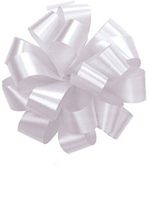 PMU Pom Pom - Pull Out Bows 5 Inch White Pkg/50