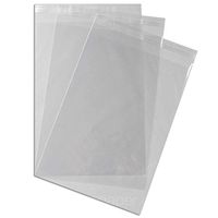 Games&Tech 200 Pcs 3.5x5 Clear Resealable Cello/Cellophane Bags for Bakery, Candle, Soap Poly Bags