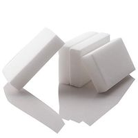 NUOMI 100 Pack Extra Thick Magic Cleaning Sponges, Eraser Sponge, Melamine Multi-Functional Foam Cleaner, Remover Pad White Cleaning Brush Supplies