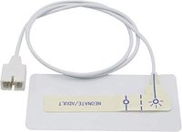 Disposable Spo2 Sensor Neonate/Adult Adhesive Foam Sensor, Compatible Nellcor N25, Nellcor Cable 2.9ft 7 Pins - 12 Pack