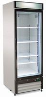 Chef's Exclusive CE319 Commercial Merchandiser Display Freezer 23 Cubic Feet One 1 Single Door Upright Reach in Sub Zero Frost Free with Adjustable Shelves Digital Controller, 27 Inch Wide, White