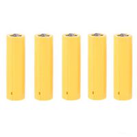 5Pcs AA AAA Size Dummy Fake Battery Setup Shell Placeholder Cylinder Conductor (AA)