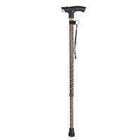 ZSMPY Crutches Aluminum Alloy Old Folding Telescopic Cane Walker (Color : B)