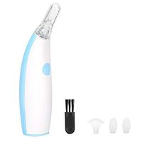 Light-Emitting Electric Earwax Cleaner,Safe Spiral Ear Wax Removal Kit with LED Light Battery Powered Ear Cleaning Tool with 3 Silicone Spiral Heads(Without Battery)