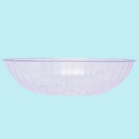 Clear Large Plastic Bowl Party Accessory
