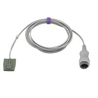Compatible Mindray Spo2 Sensor Nellcor Oximax Tech Pediatric Soft 9.8 ft 8 Pins Connector