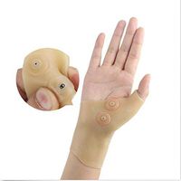 Magnetic Therapy Wrist Gel Tendinitis Brace Silicone Thumb Glove Support Corrector for Hand Arthritis Pain Relief Ease Care