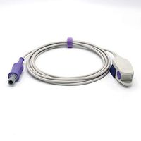 Compatible Comen SpO2 Sensor Reusable 6 Pin 9.8 ft Connector