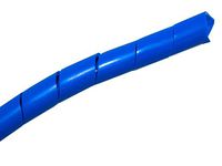 3/8" Kable Kontrol Flexible Polyethylene Spiral Tube Cable Wire Wrap (3/8 inch Spiral Wrap - 100 foot Long, Blue)