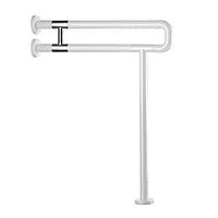 XIHAA Toilet Support Medical Safety Toilet Grab Bar,Grab Rail Wall Mount Toilet Handrails Disabled Shower Safety Bars Bathtub Grab Bar for Elderly,White
