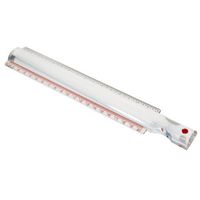 2X Bar Magnifier 10 Inch with Ruler