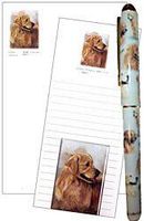 Golden Retriever Stationery Gift Set