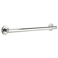 DELTA DMD5924-PC Tempra 24-inch x 1 1/4-inch Decorative Grab Bar, Polished Chrome