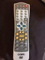 Coby DVD Player Remote Control DVD627, DVD527, 0202B