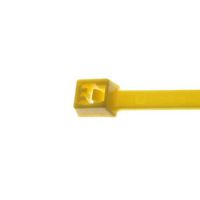 4" Nylon Cable Ties - Yellow / 100 Pack : AL-04-18-4-C