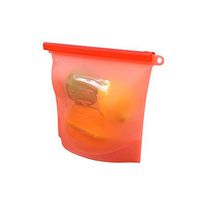 Jiyaru Fresh-Keeping Bag Reusable Silica Food Preservation Storage Container Red