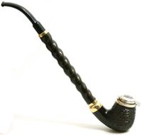 Tobacco Smoke Pipe - Dezerter-Churchwarden No 13 Pear Wood Root - Hand Made