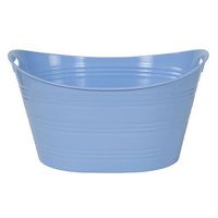 CreativeWare PTUB-LBLU, 8.5 Gallon Party Tub, Light Blue