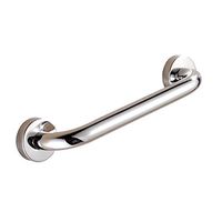 FLYDEER Bathroom Grab Bar 300mm(12inch) Shower Handle SUS304 Stainless Steel Safety Bath Grip Grab Rail with Lumious Circles Shower Grab Bars for Elderly Pregnant and Disabled