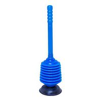 Sanmubo Bellows Accordion Toilet Plunger, High Pressure Thrust Plunge Removes Heavy Duty Clogs from Clogged Bathroom Toilets Commercial Style 'Plumbers Plunger' with Large Bellows