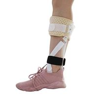 Ankle Foot Orthosis Support AFO Ankle Orthosis Foot Drop Brace Orthopedic Shoe Correction Brace Splint Leaf Stroke Hemiplegia Rehabilitation - Drop Foot Support Splint,Left,L