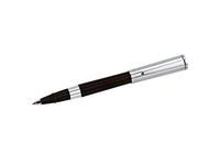 Aurora Tu Black w/ Chrome Cap Rollerball Pen - AU-T71-CN